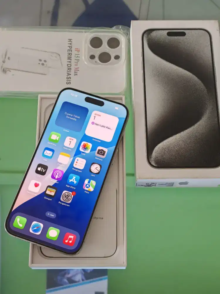 Iphone 15 Pro Max 512 iBox Mulus Fullset Original