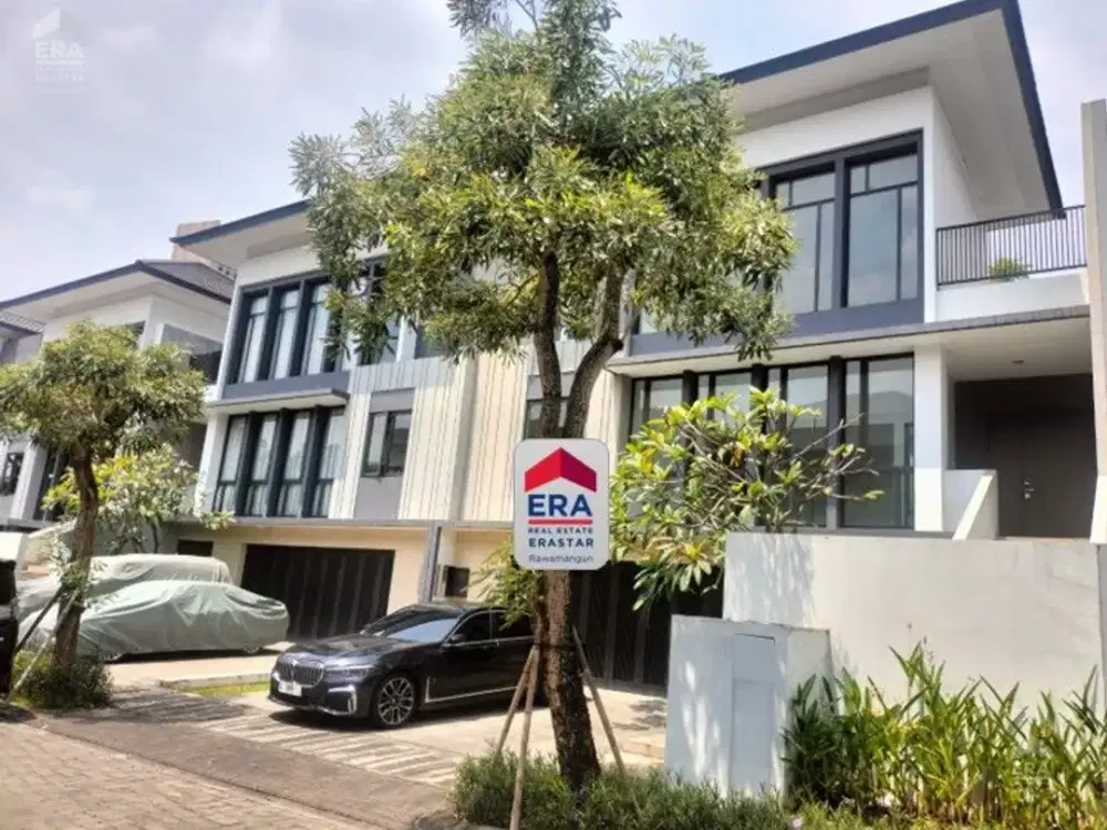 Rumah Minimalis Modern 2,5 lantai Bawah Harga Pasar di Lakewood Nava Park BSD Serpong