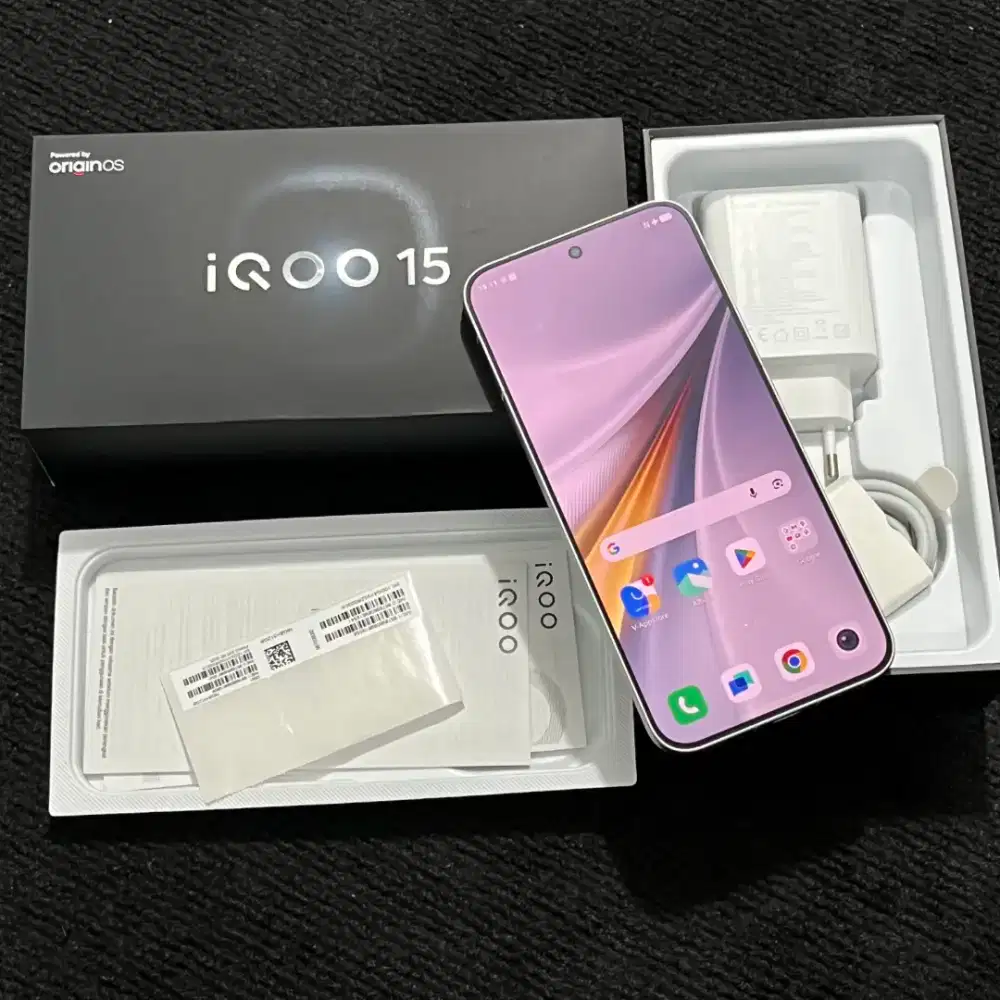 Iqoo 15 5G 16/512 Resmi Mulus Fullset Ori Garansi Aktif