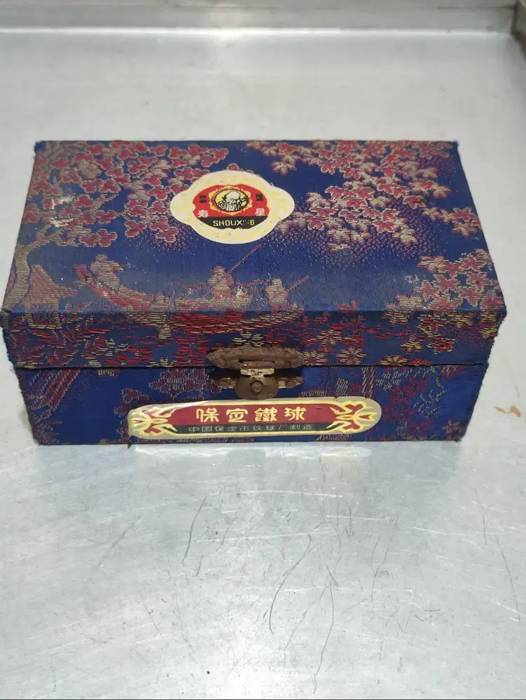 Jade Baoding Balls Set Hand Stress Relief Therapy