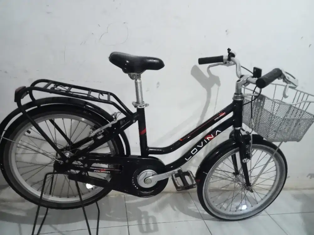 Sepeda Polygon Lovina ukuran 20 frem Aloy alumunium siap goes