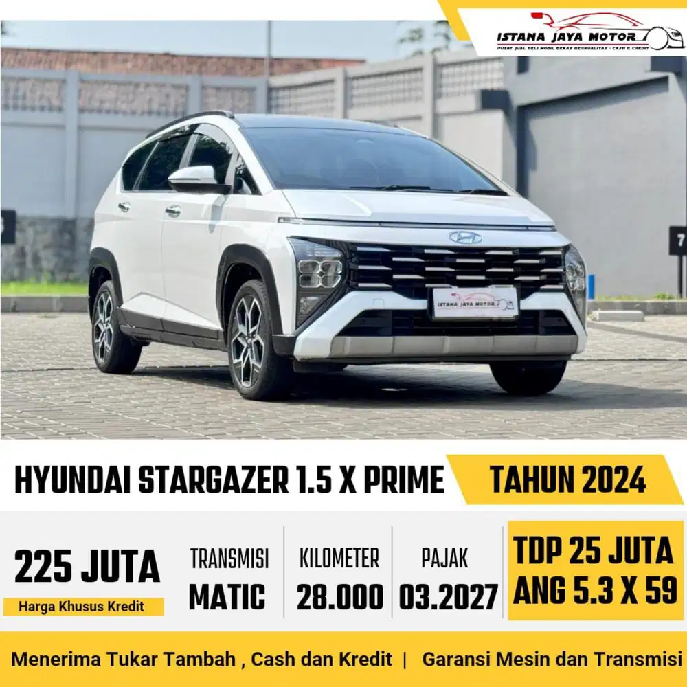 HYUNDAI STARGAZER X PRIME IVT 2024