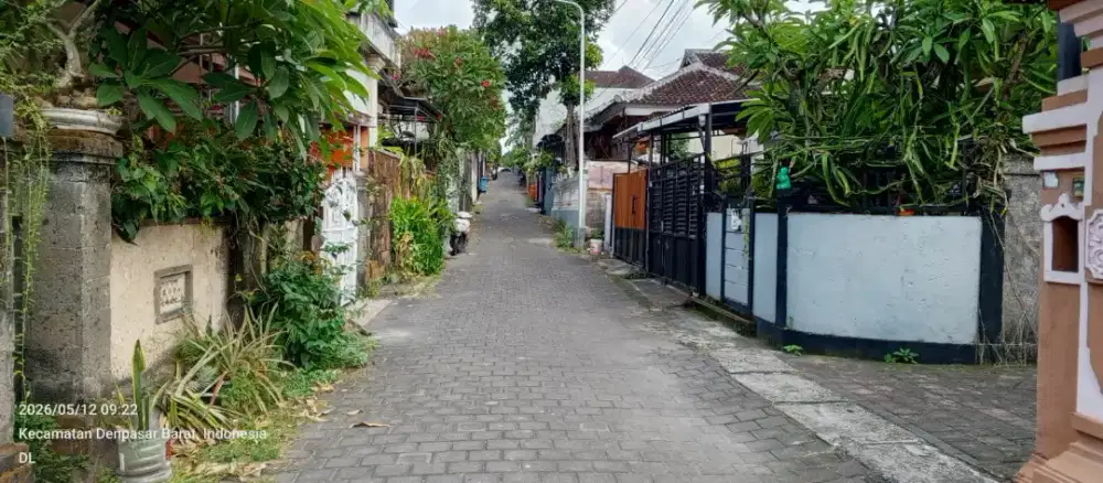 DIJUAL TANAH BERISI RUMAH BAGUS MUDING KAJA KEROBOKAN KUTA UTARA