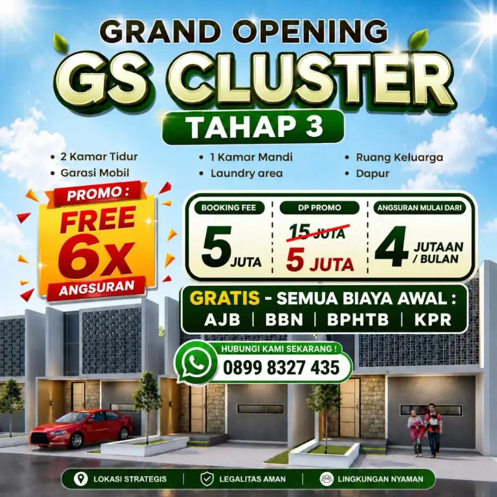 Green Savana Cluster Hunian Asri Nyaman Untuk Keluarga