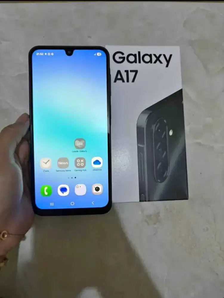 Samsung a17 ram 8/128 fullset mulus