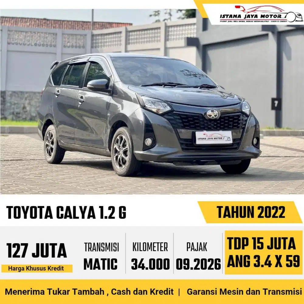 TOYOTA CALYA G AT 2022