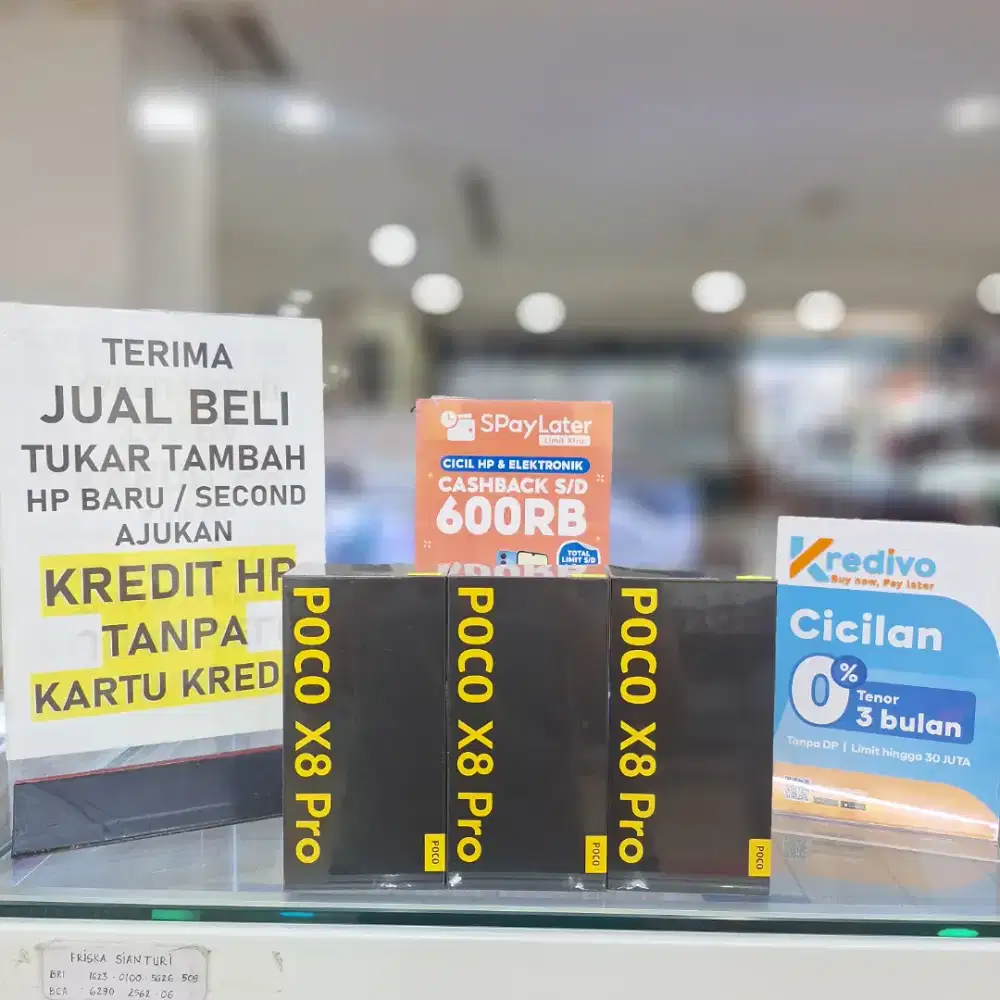 Poco X8 Pro Ram 12/512 GB Garansi Resmi