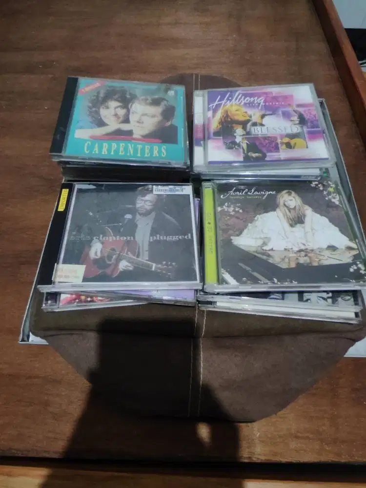 Borongan DVD musik lagu campur barat asia original import