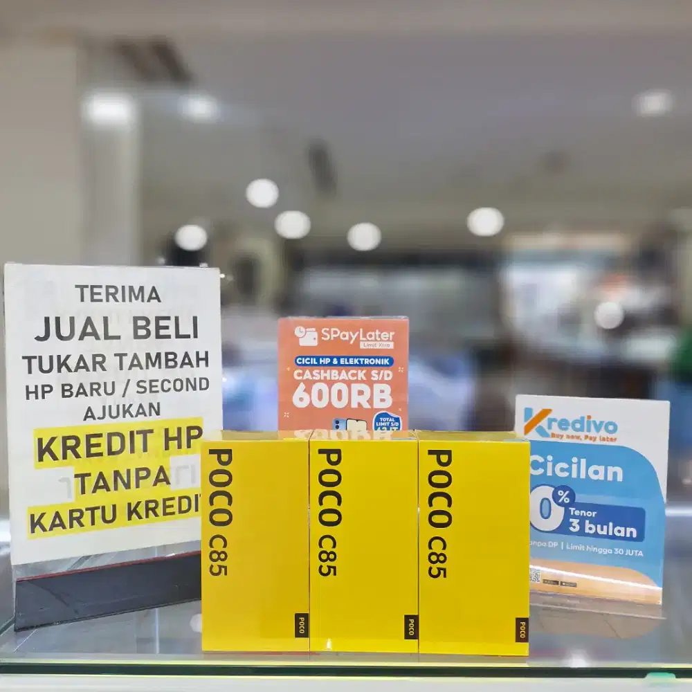 Poco C85 Ram 6/128 GB Garansi Resmi