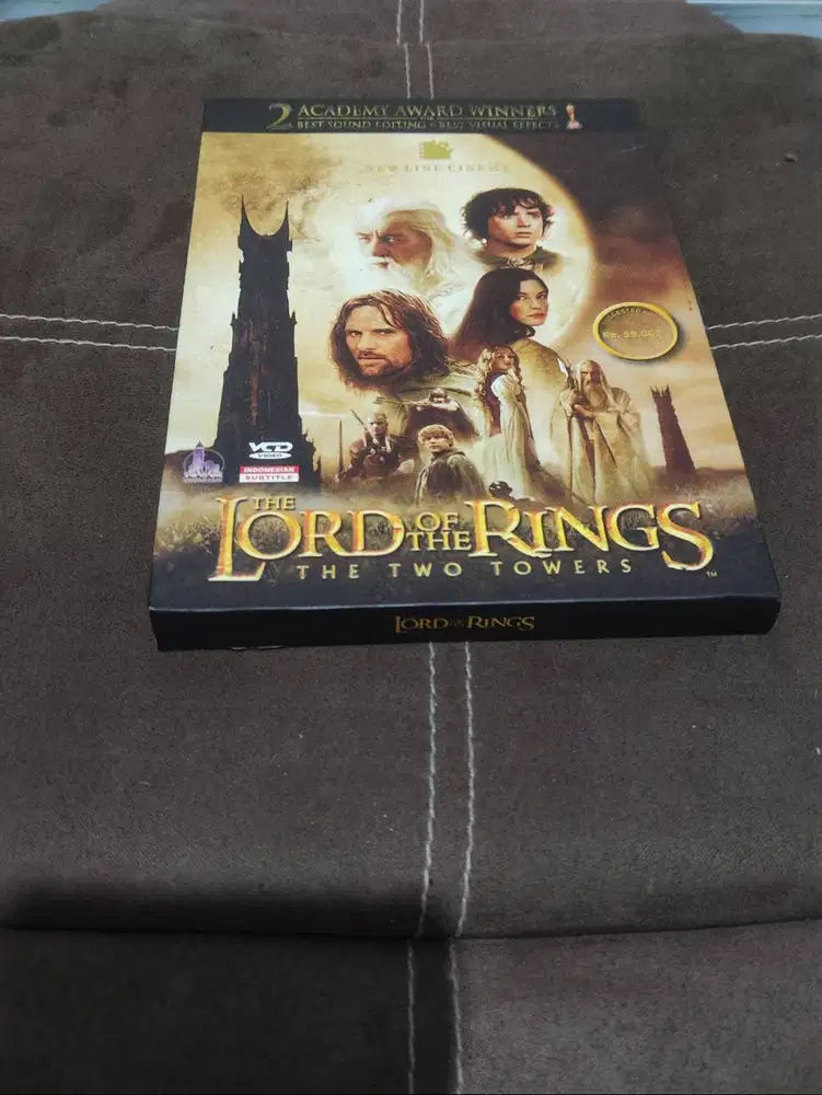 DVD Lord of the Rings - Two towers Preloved bekas