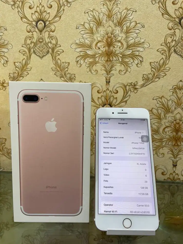 iphone 7 plus 128gb ex inter mulus