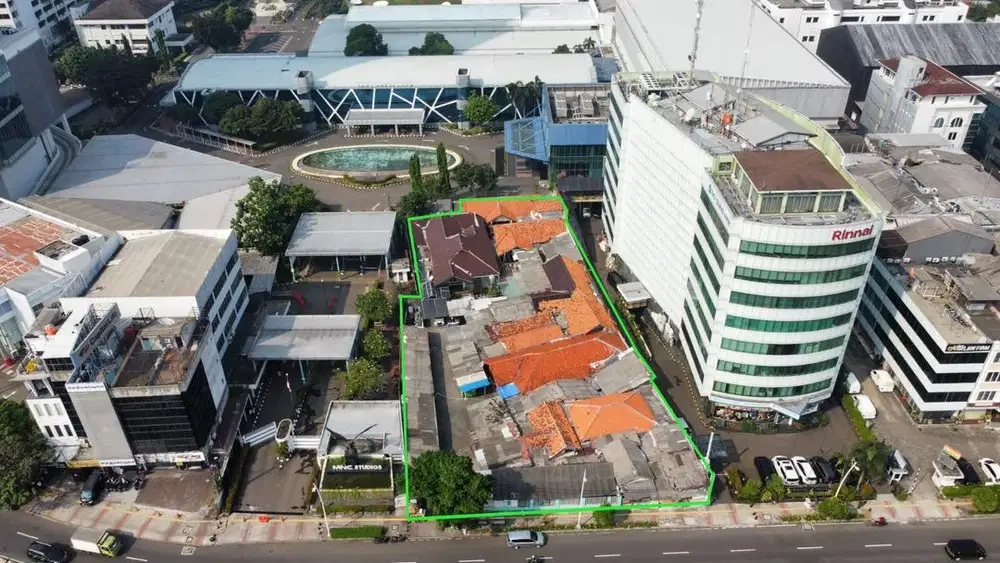 50JT/M2 NEGO! DIJUAL TANAH KEBON JERUK RAYA PEJUANGAN PRIME AREA JAKBA