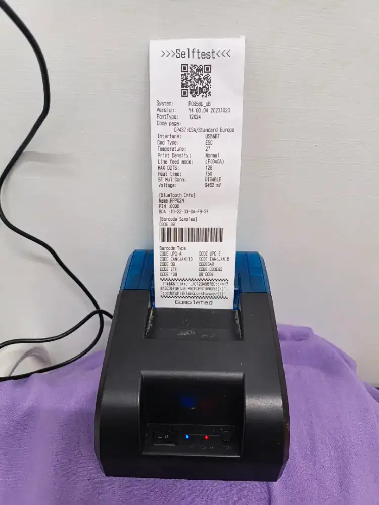 Printer Thermal Bluetooth Kasir