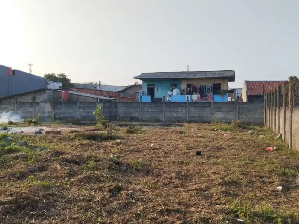 DIJUAL TANAH SUDAH BERPAGAR DI PULOGEBANG JAKARTA TIMUR