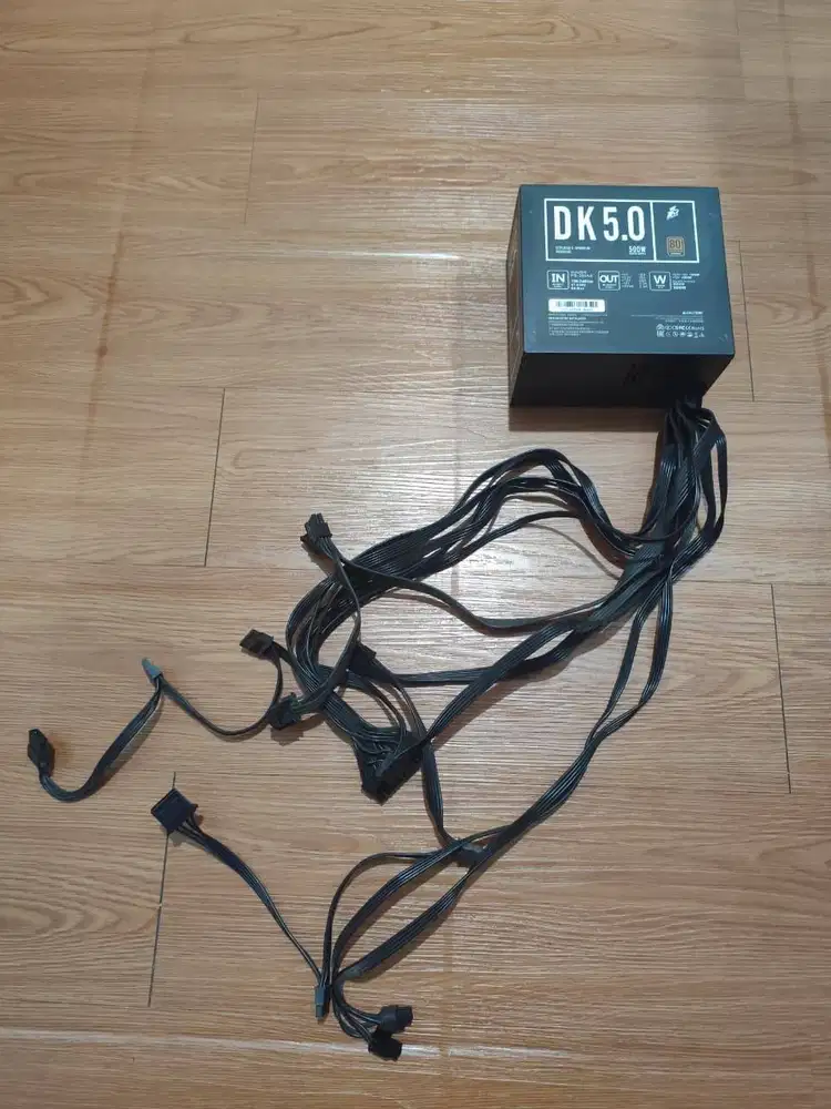 PSU 1STPLAYER DK 5.0 500W 80 PLUS Bronze PS-500AX Flat Cable