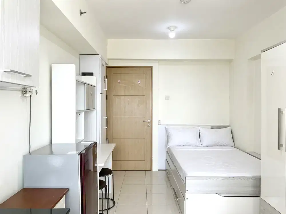 SEWA APARTEMENT EDUCITY STUDIO FURNIS LENGKAP