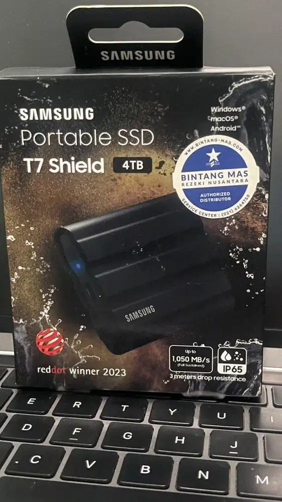 SSD SAMSUNG T7 shield 4TB
