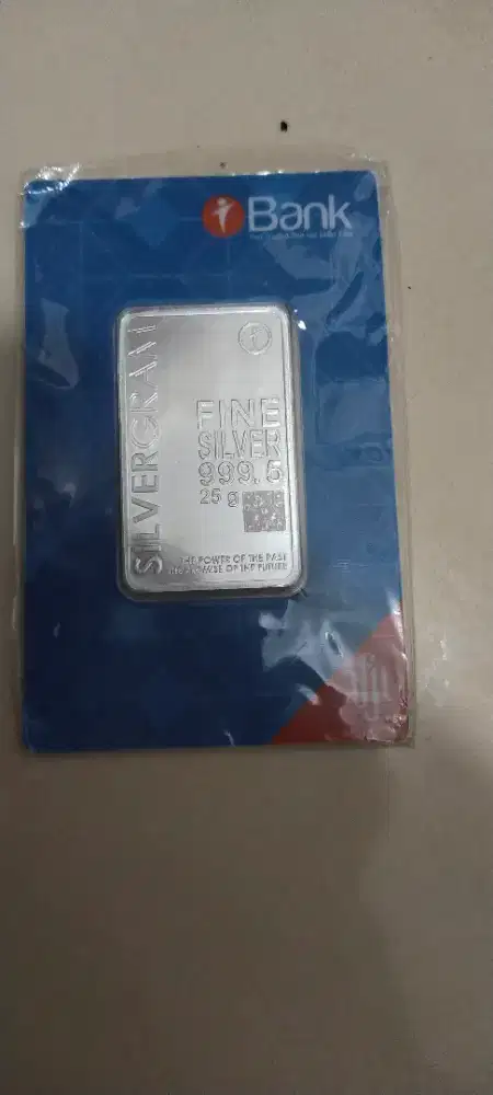 Perak batangan 25 gram