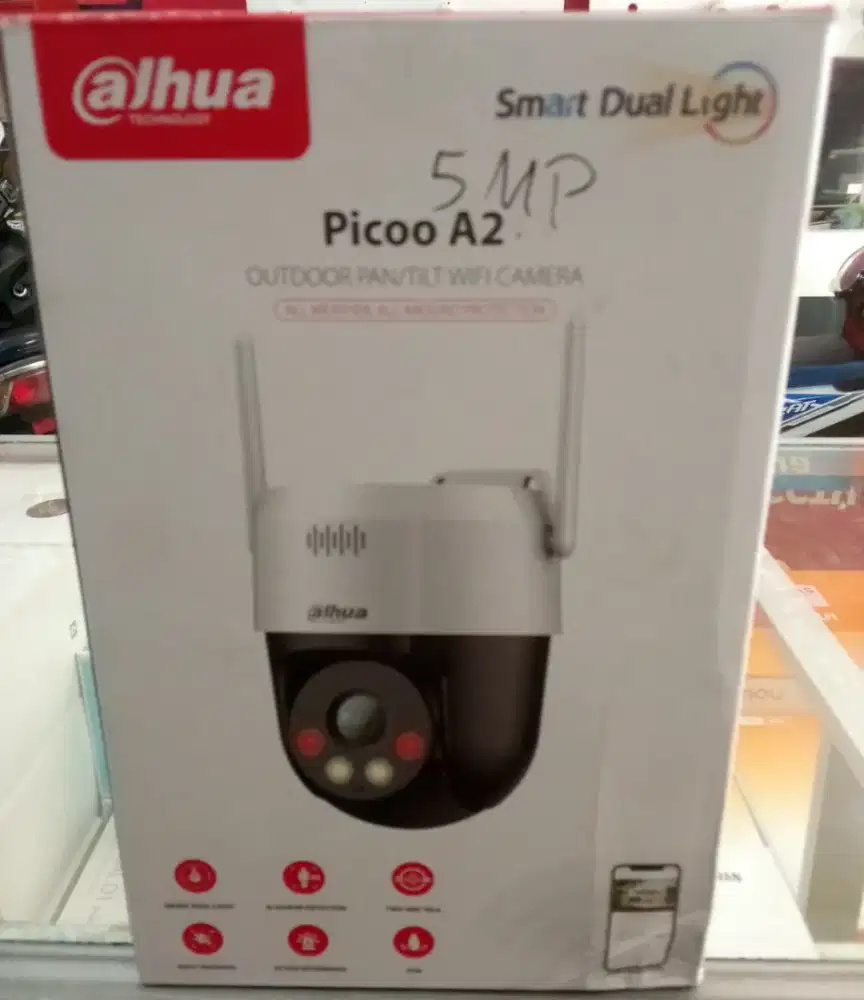 CCTV WIRELESS DAHUA OUTDOR PICCOA2 5MP DUAL LIGHT