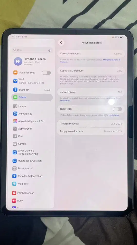 ipad pro m4 256gb black ibox