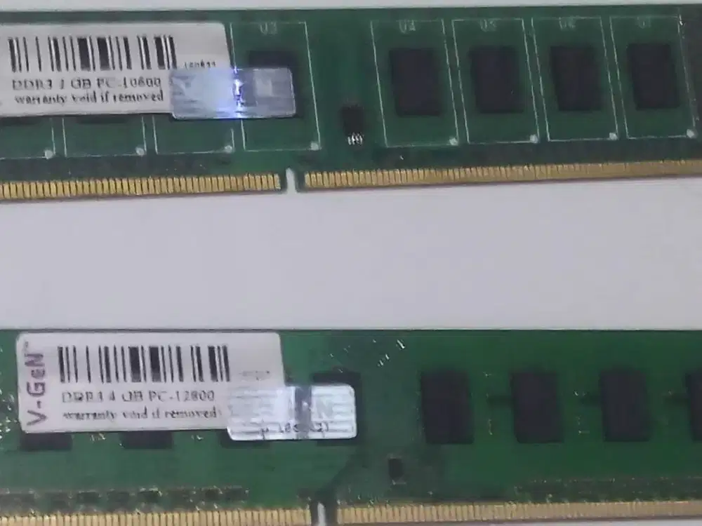 Ram PC/Longdimm Vgen 4gb dan 2gb DDR3