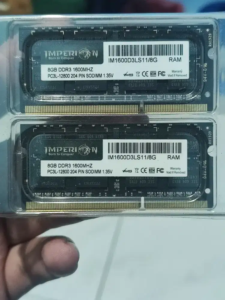 RAM DDR3 Sodimm 8x2 (16)GB PC12800