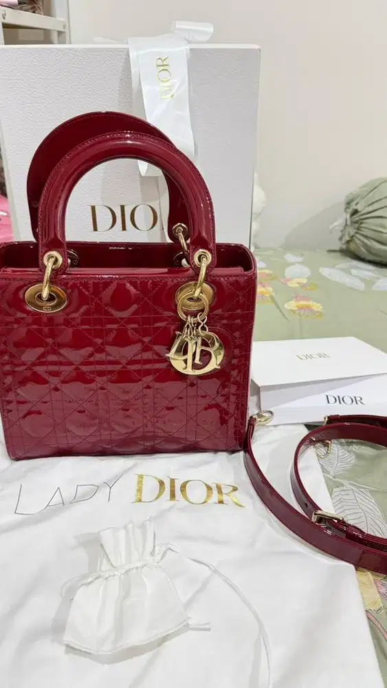 Bag Lady Dior M Calfskin