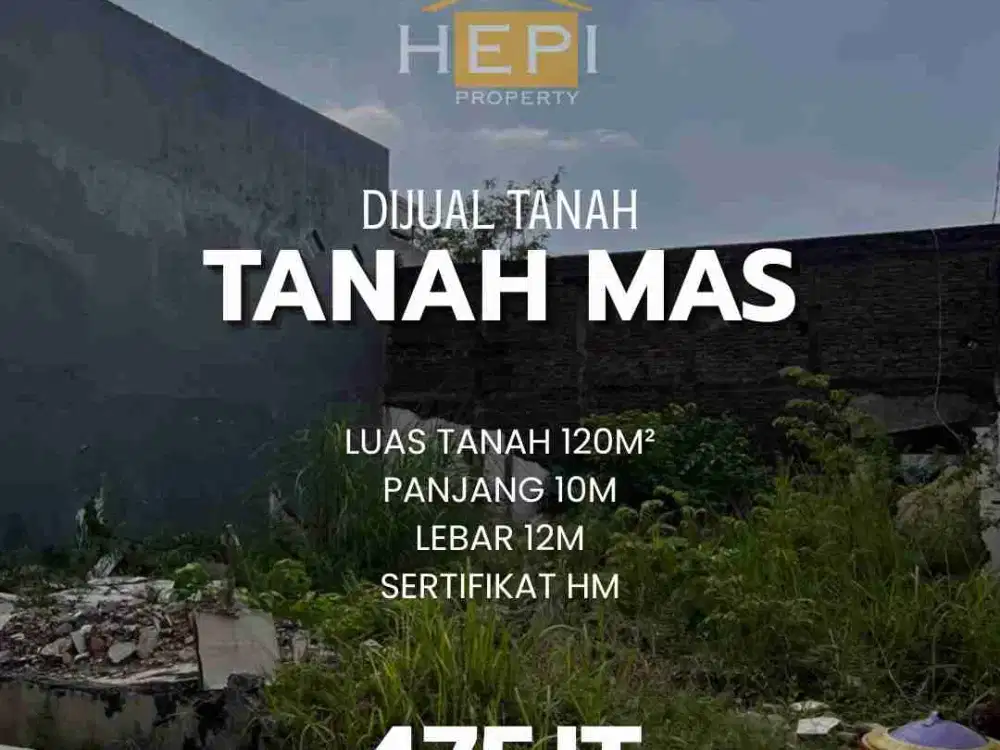 Tanah Kavling Siap Bangun di Tanahmas Tengah Kota Semarang