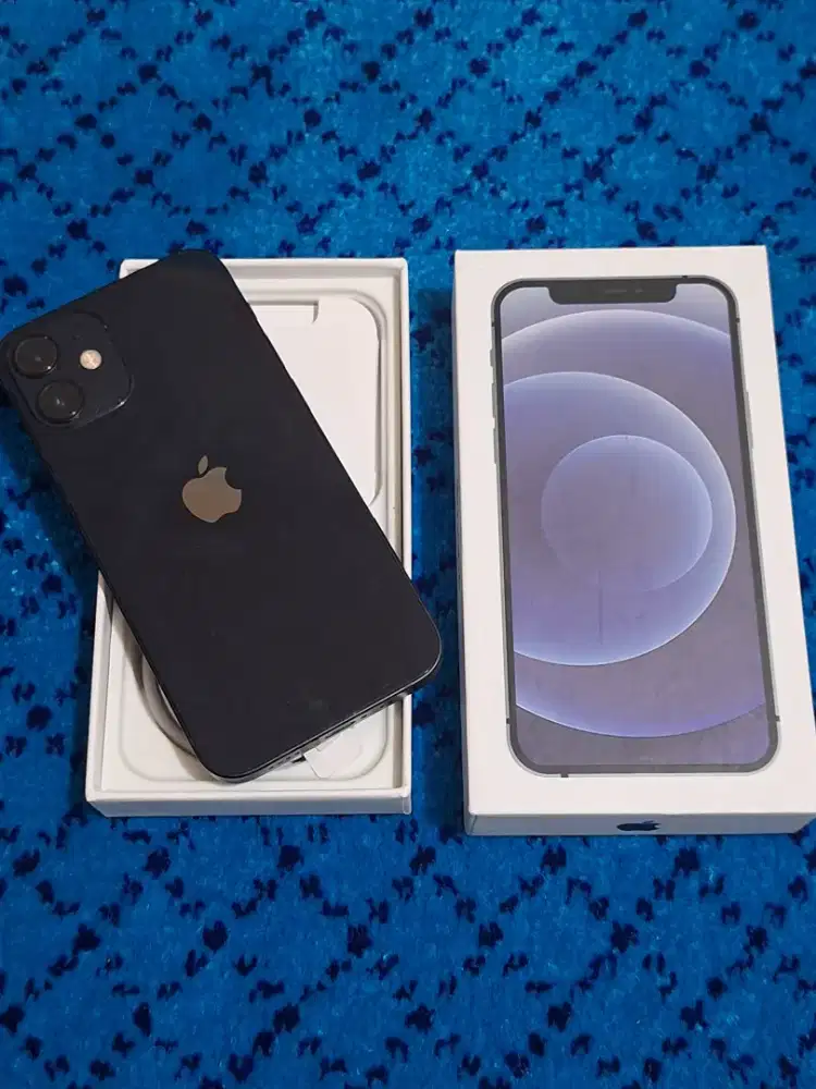 iPhone 12 mini 64gb original fullset mulus no minus