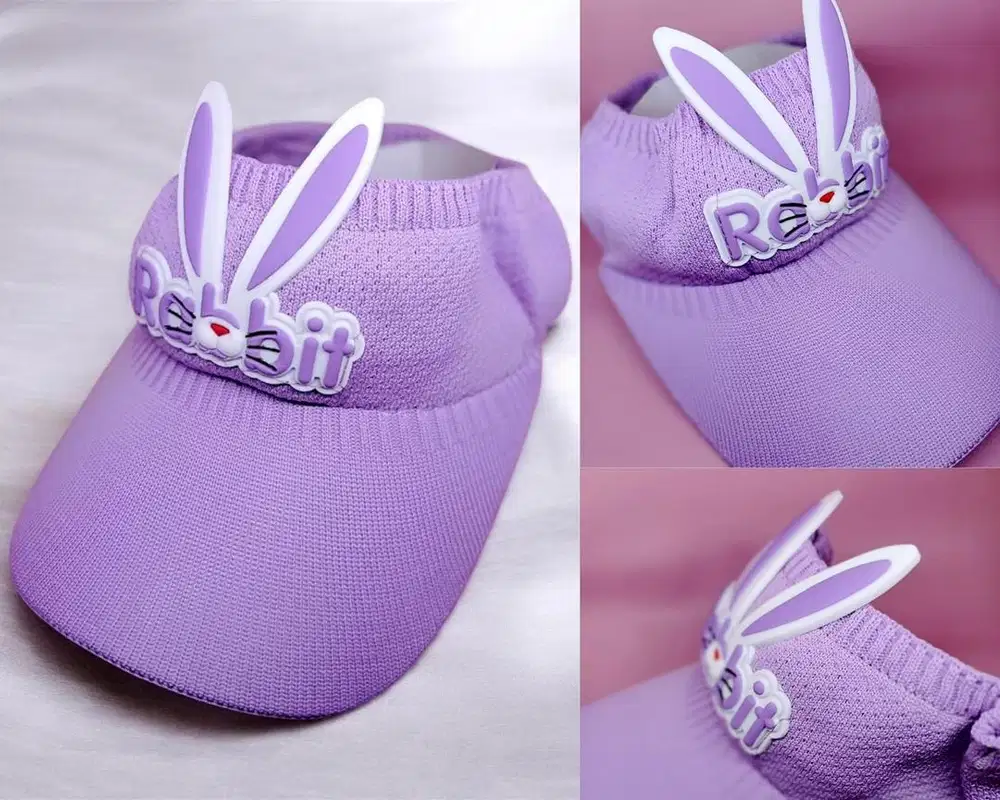 Topi Golf Rajut Anak lucu motif Rabbit Topi Fashion anak murah