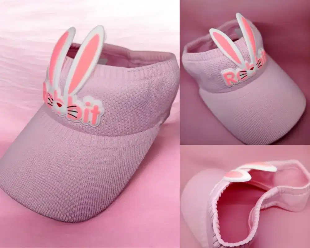 Topi Golf Rajut Anak lucu motif Rabbit Topi Fashion anak murah