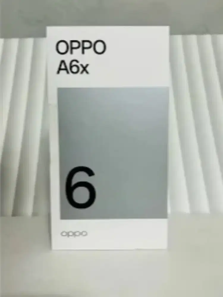 Oppo A6X Ram 4+4 / 128