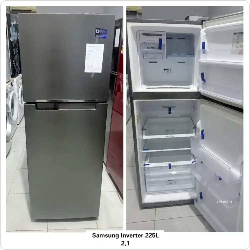 Kulkas 2 pintu Samsung Inverter 225L