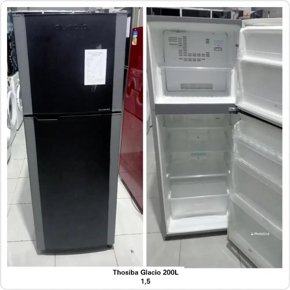 Kulkas 2 pintu Thosiba 200L