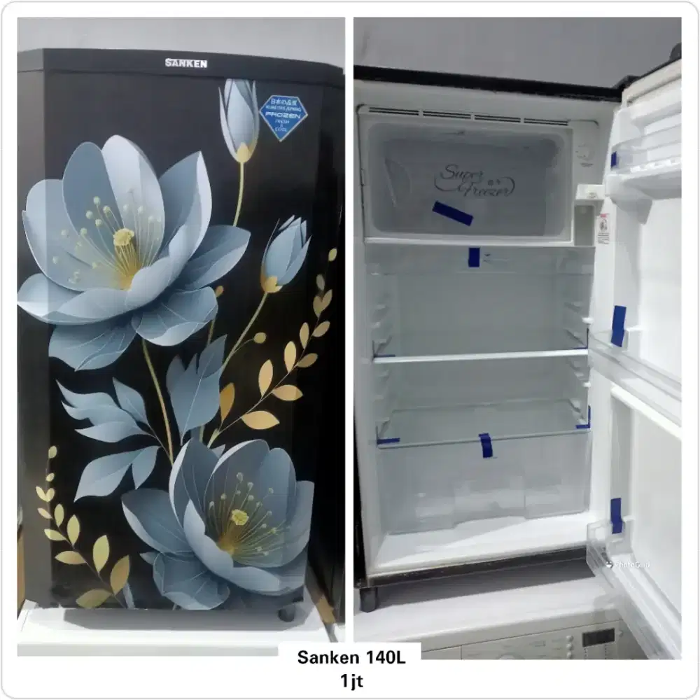 Kulkas 1 pintu Sanken 140L