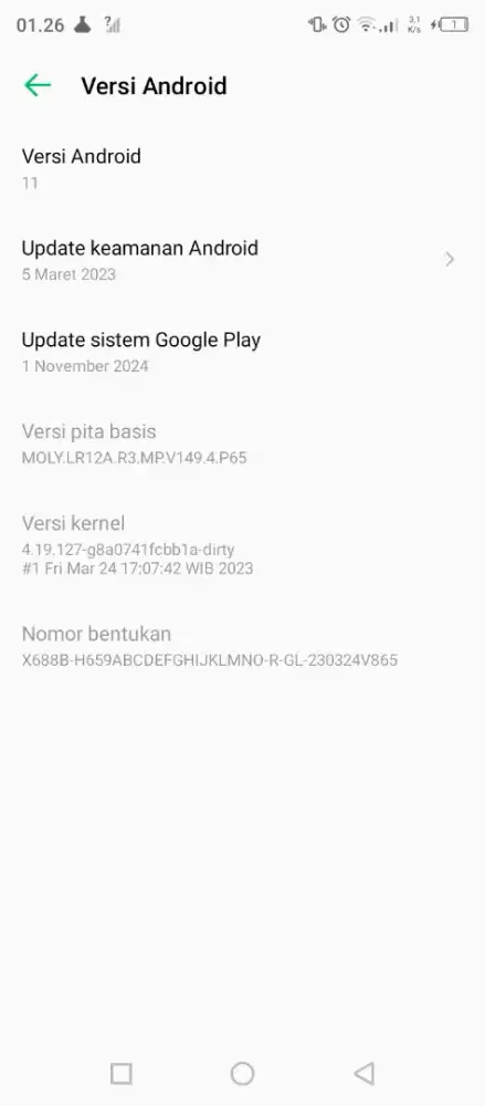 Jual hp Infinix hot 11