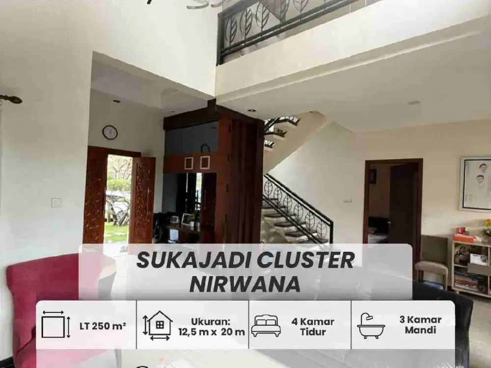 DIJUAL RUMAH MEWAH SUKAJADI, CLUSTER NIRWANA, BATAM