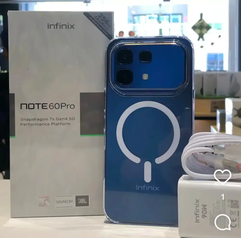 INFINIX NOTE 60 PRO RAM 8/256 BARU