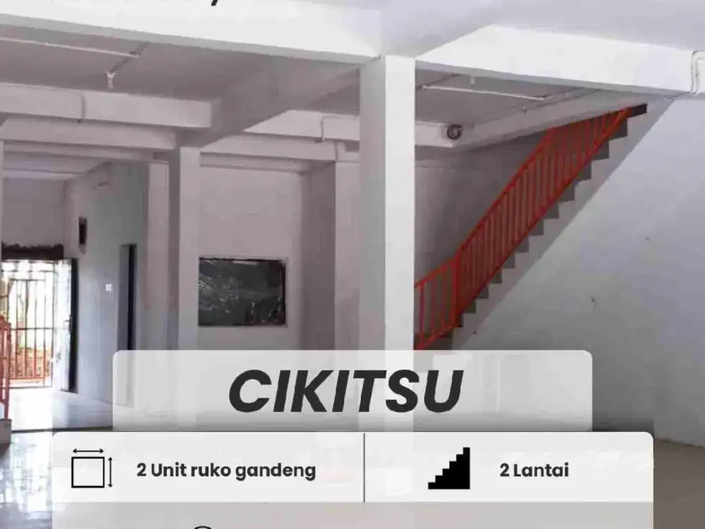 DISEWAKAN 2 RUKO GANDENG STRATEGIS, CIKITSU, BATAM CENTER, BATAM
