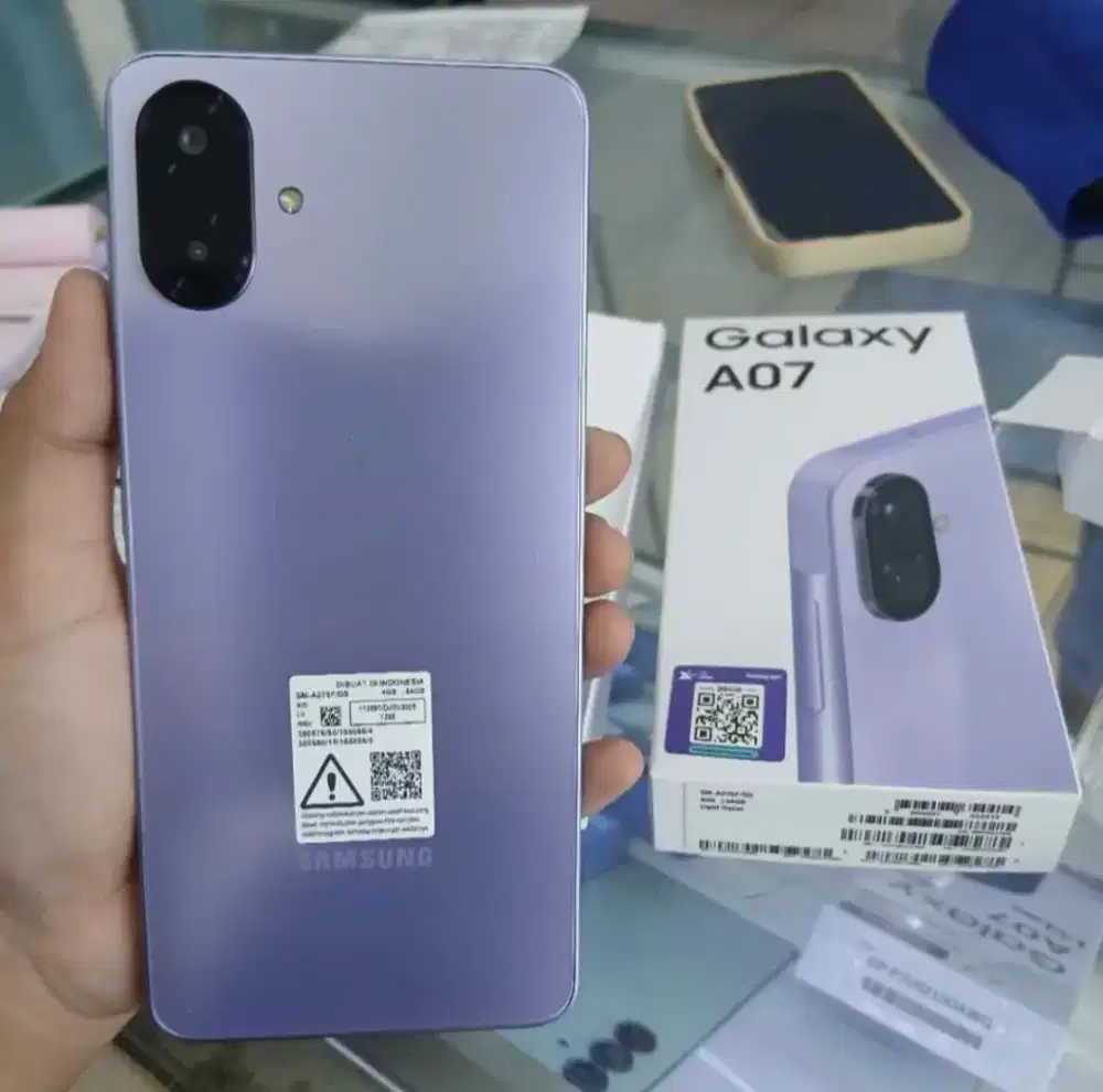 SAMSUNG A07 RAM 4/128 BARU