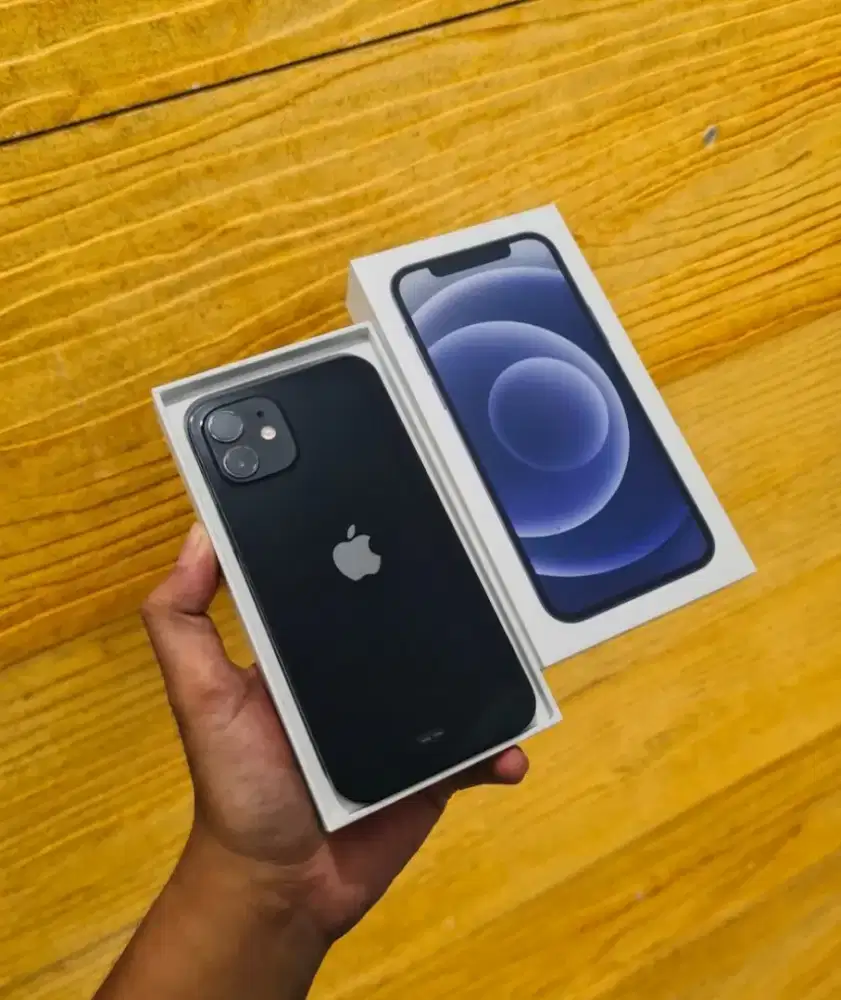 Iphone 12 128 GB Ibox Kondisi Fullset Mulus!