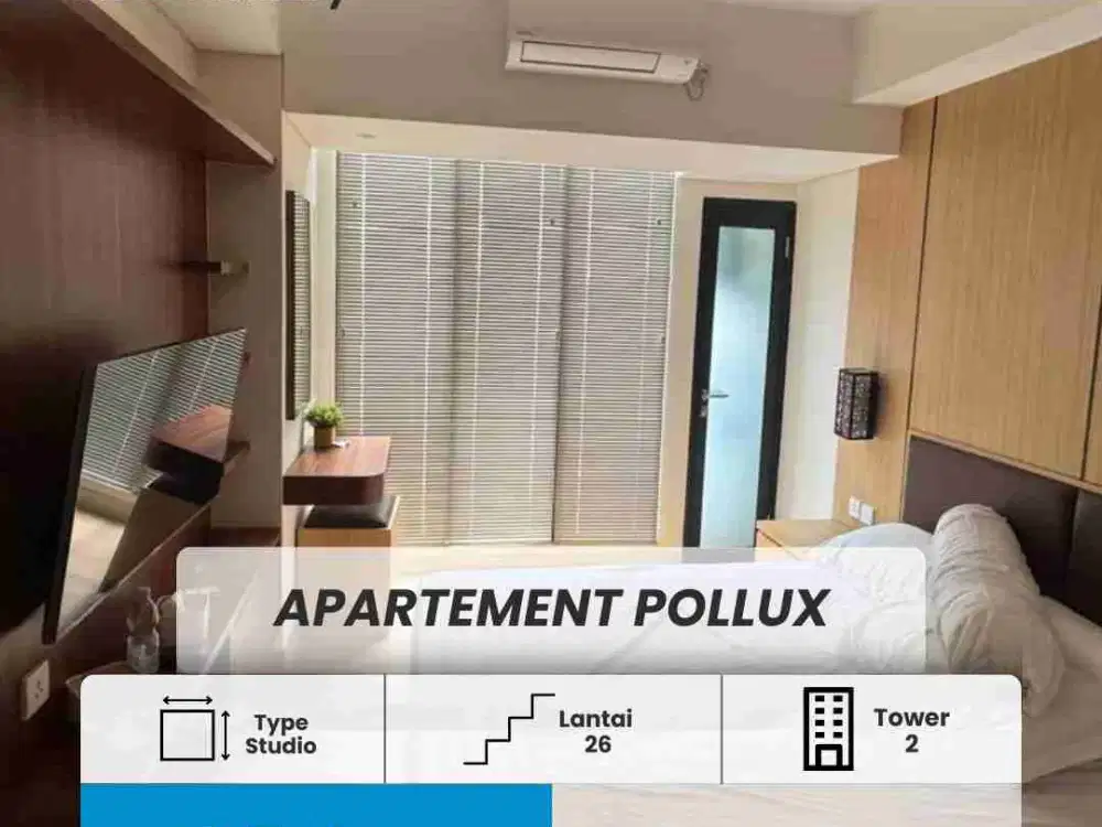 DISEWAKAN APARTEMEN MEWAH POLLUX HABIBIE, MEISTER STADT, BATAM CENTER