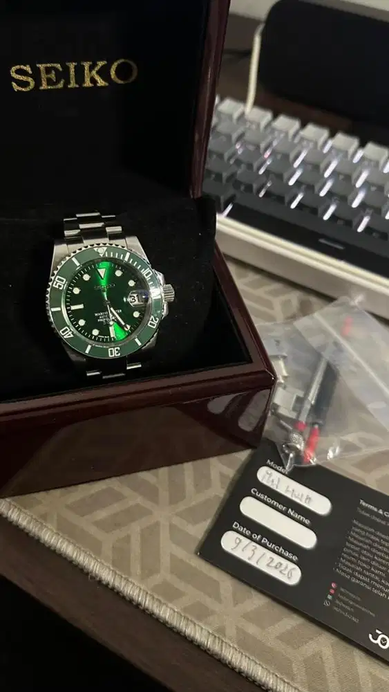 Seiko Mod Hulk NH35