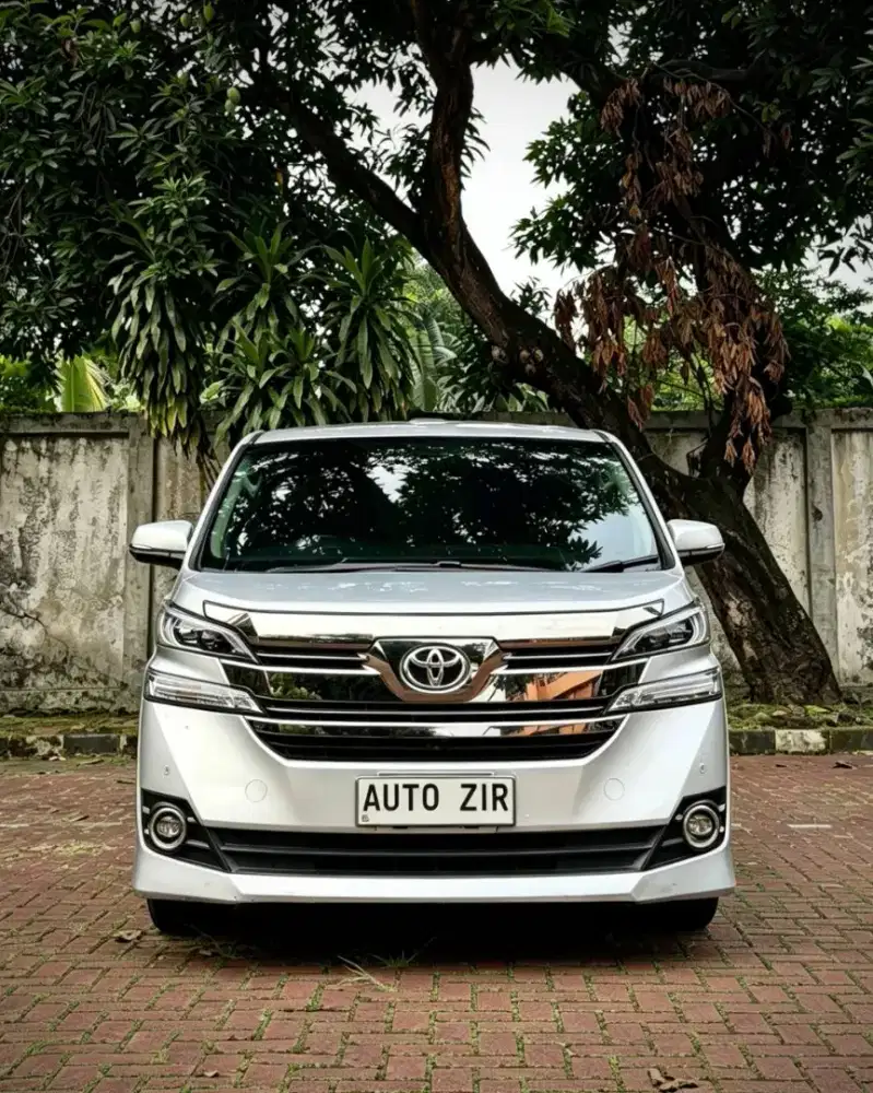 CashCreditSama Toyota Vellfire Z 2017 ex gubernur