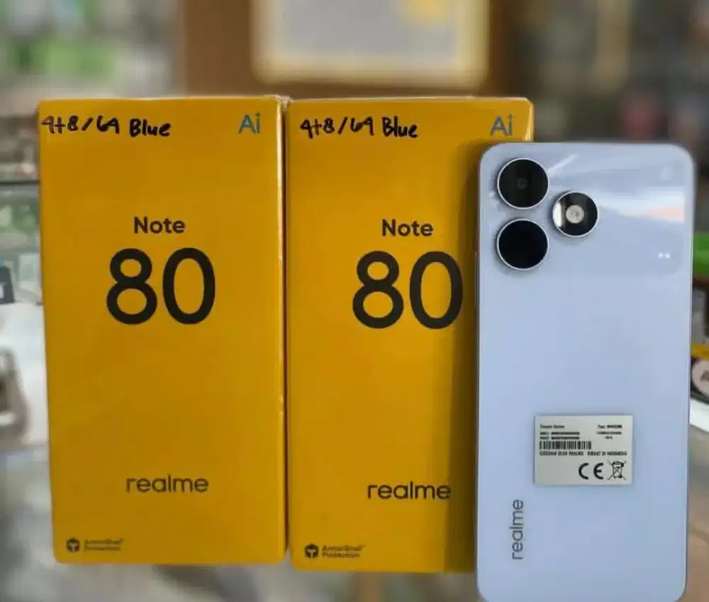 REALME NOTE 80 RAM 4/64 BARU