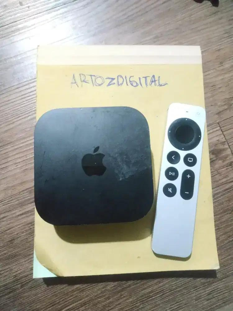 Apple tv 4k 64gb terbaru A2737 chip A15 remote nya type c