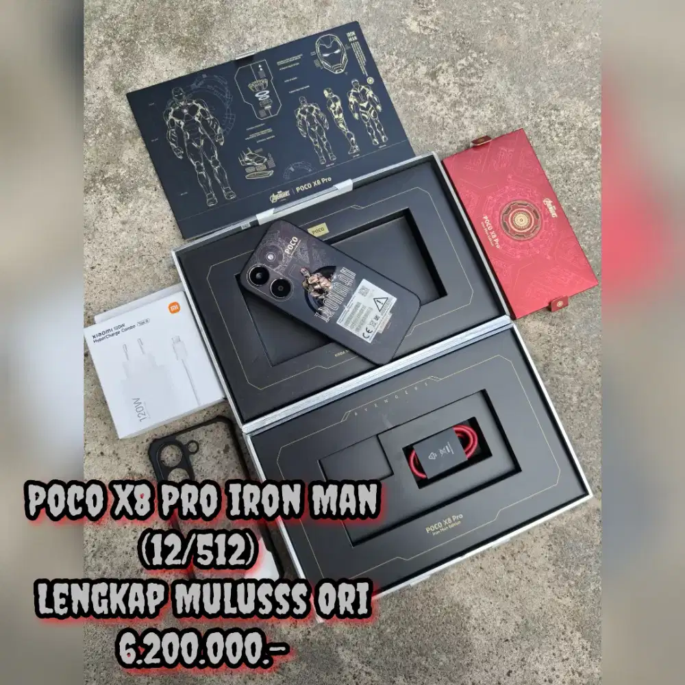 Poco X8 Pro iron Man (12/512)
