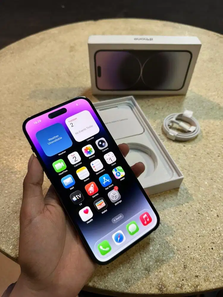 iphone 14 pro max 128gb all operator deep purple