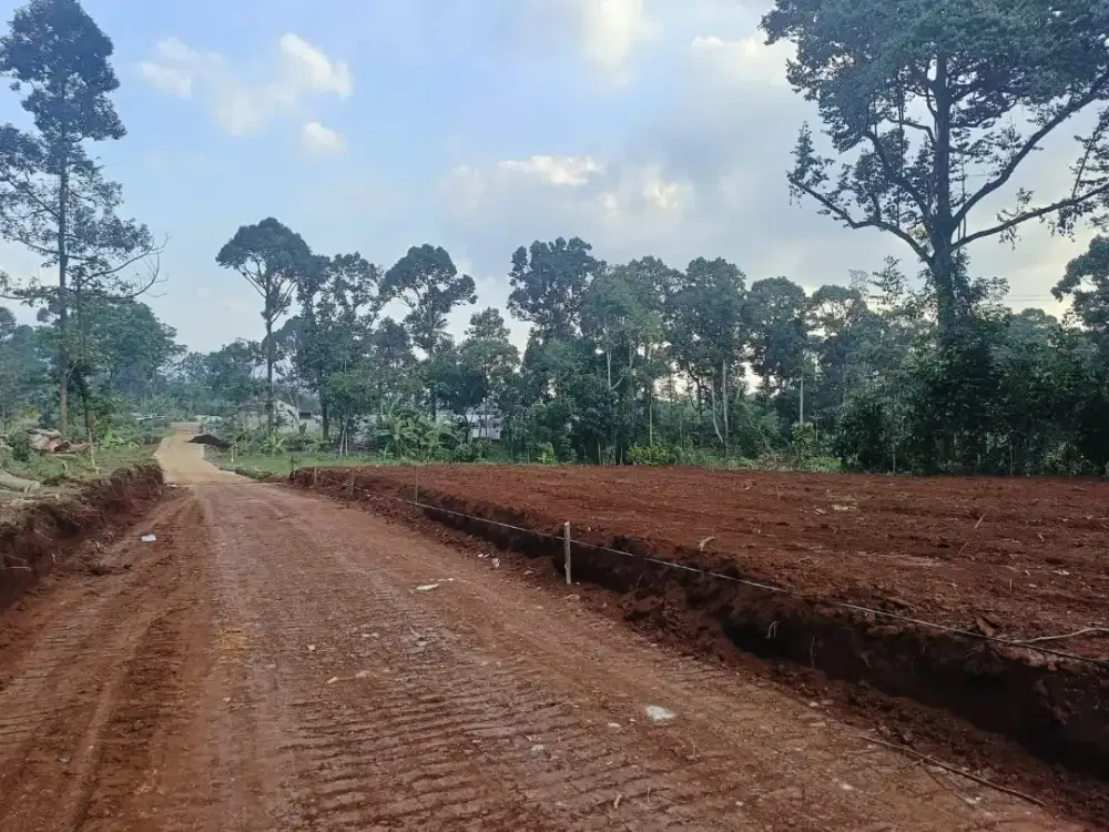 Tanah DP 40juta langsung akad notaris digunungpati luas 147 SHM