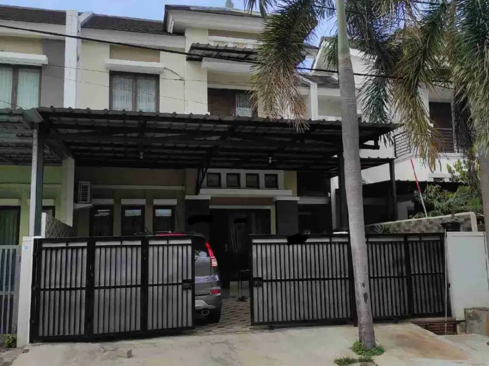 rumah 2 lantai cluster aralia harapan indah bekasi